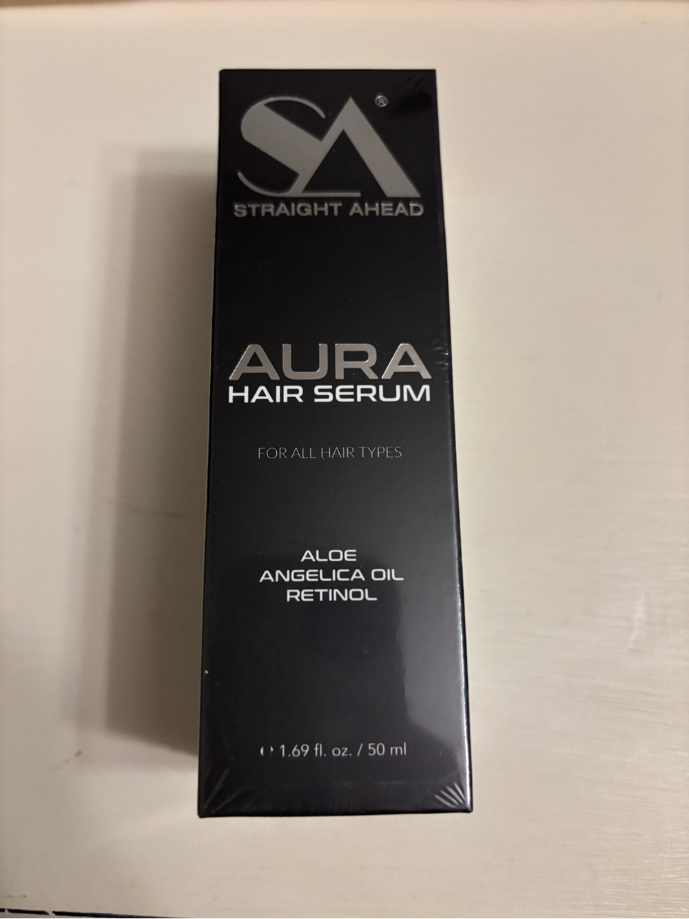 Straight Ahead Aura Hair Serum - Black